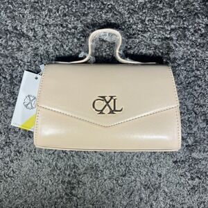 CXL by Christian Lacroix Bag Womens Nude Laine Matte‎ Patent Crossbody Purse New